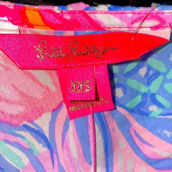 Lilly Pulitzer One Shoulder Top - Picture 5 of 7